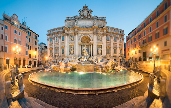 Water flows again at Rome's restored Trevi fountain after 17 month, $2.4 million restoration