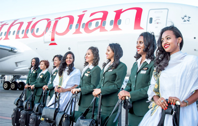 Ethiopian Airlines takes to the skies with an all-women functioned flight