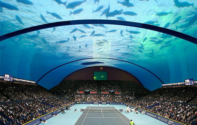 World's first underwater tennis court could arrive in Dubai