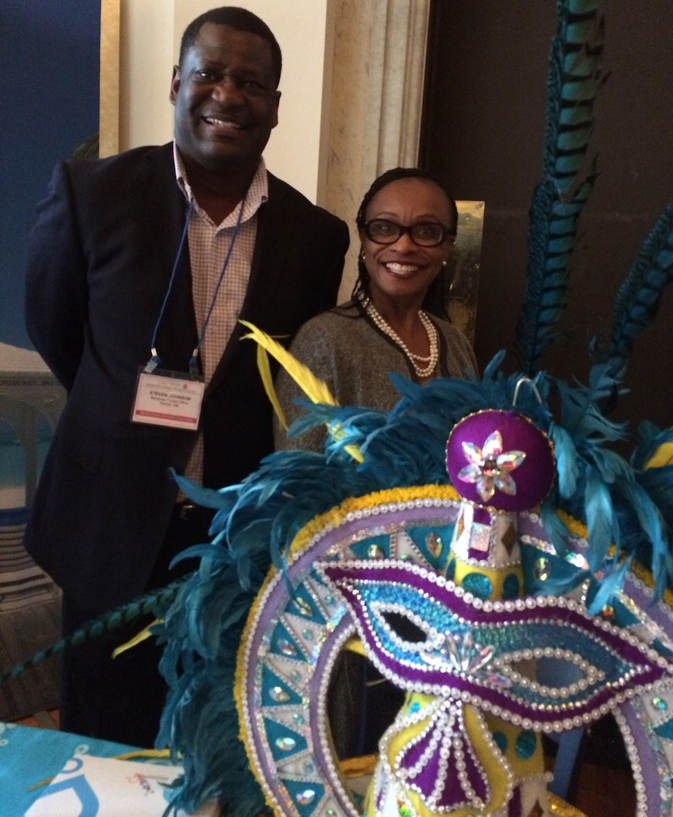 Janet Cuffie and Steven R. Johnson, Bahamas Tourist Office
