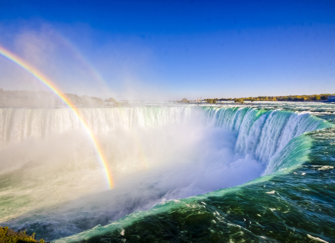 Niagara Falls, Canada and the US