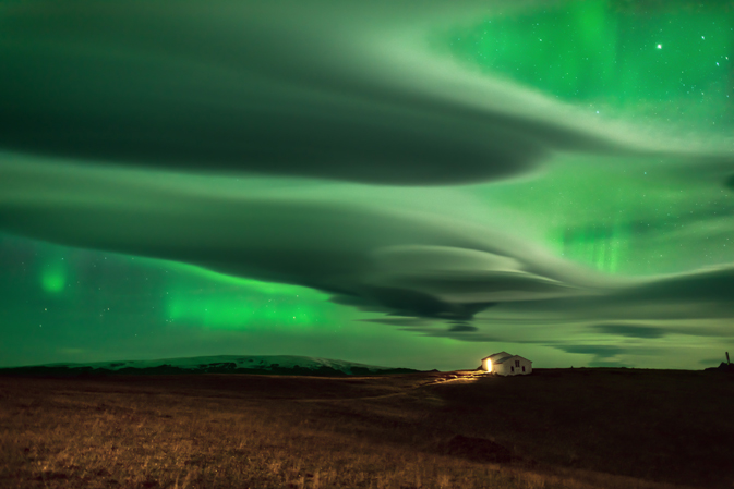 Northern Lights Over Iceland