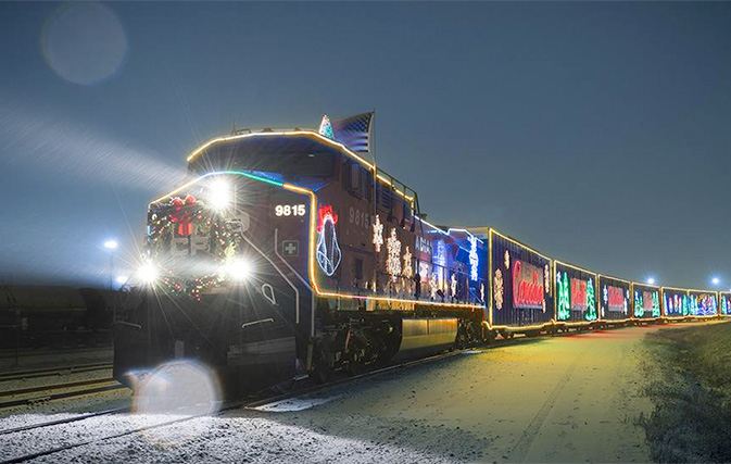 The Canadian Pacific Holiday Train has begun its journey across North America