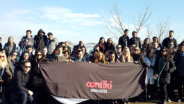 Contiki takes Seneca students on mini-FAM to Niagara
