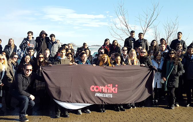 Contiki takes Seneca students on mini-FAM to Niagara