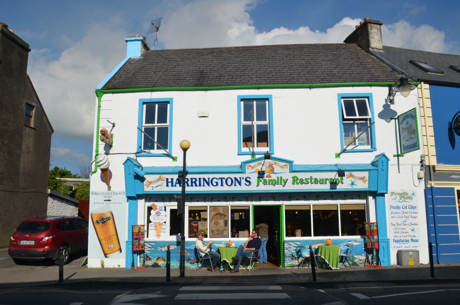 amous fish and chips at Harrington’s