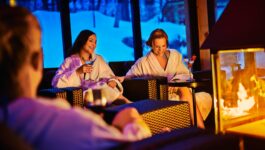 Western Quebec offers winter wonders including ski trails, outdoor spa