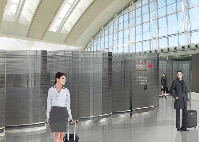 YYZ entrance panels rendering