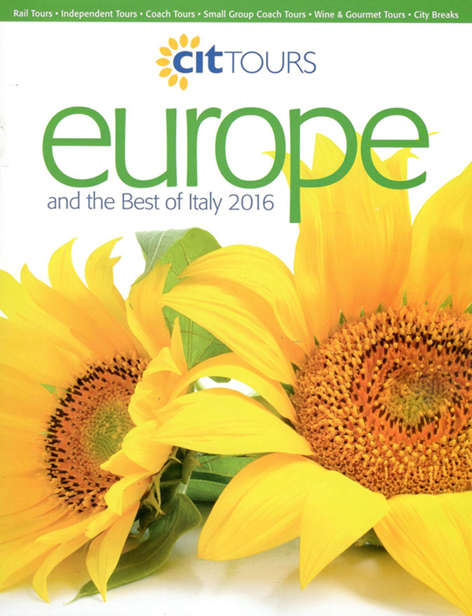 Enchanting Europe & the Best of Italy 2016 brochure new from CIT