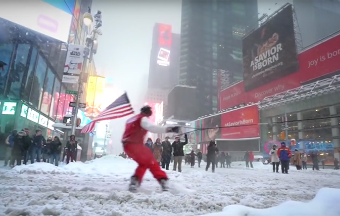 Filmmaker captures skiing & snowboarding in NYC