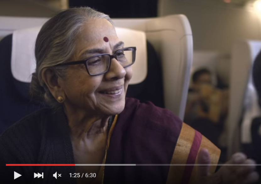 Tear-jerker British Airways film about touching flight to India