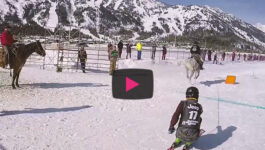 Horse riding + Skiing = Skijoring in Jackson Hole – Travel Video