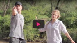 Kristen Bell & Dax Shepard went to Africa and shot a music video