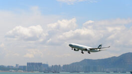 Cathay Pacific profit nearly doubles as fuel cost falls