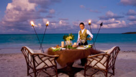 Private Candle Light Dinner at Sandals Royal Plantation