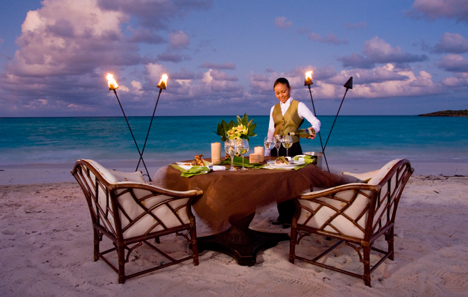 Private Candle Light Dinner at Sandals Royal Plantation