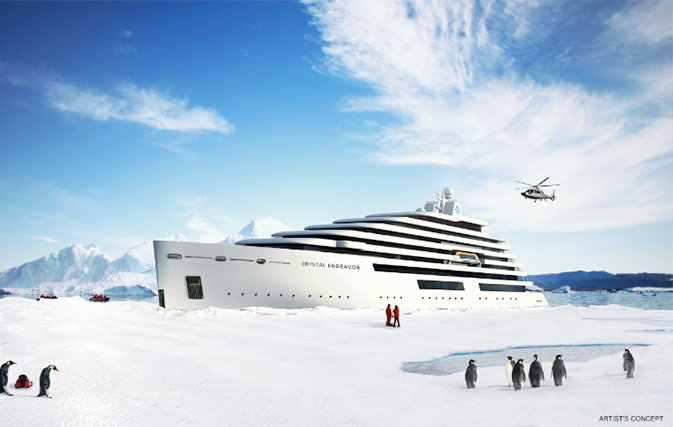 Crystal Cruises announces World's Largest Megayacht "Crystal Endeavor"