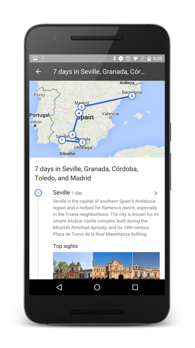 Destinations On Google is here