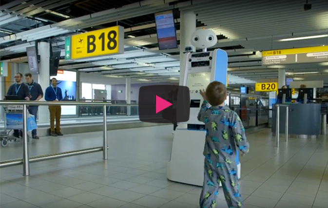 Meet KLM's Spencer at Amsterdam Airport – Travel Video