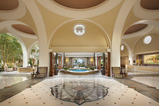 Lobby at Fairmont Kea Lani