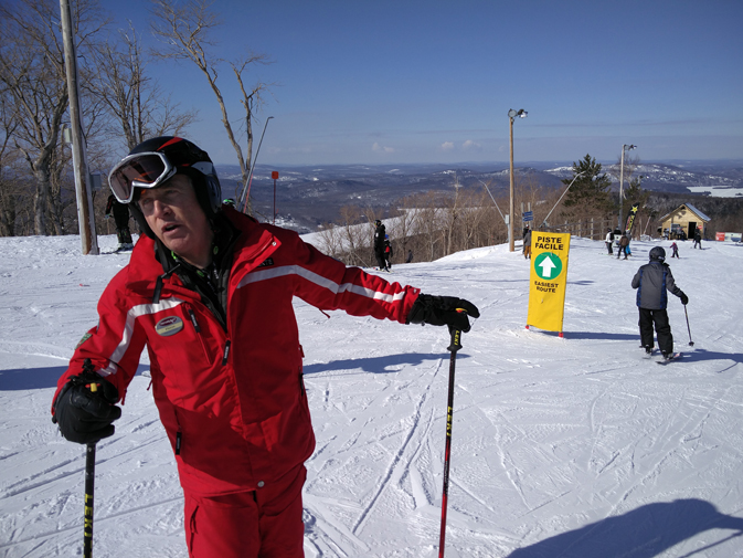 skiing in Mont Tremblant