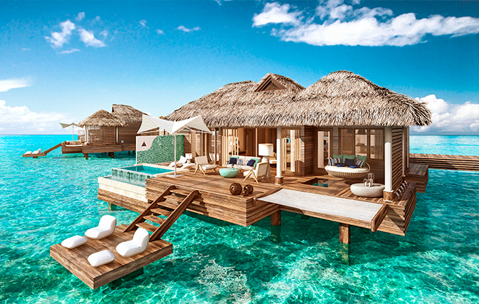 Over-the-water suites at Sandals Royal Caribbean now available for bookings