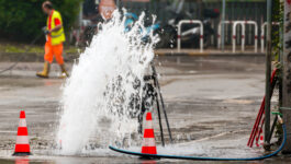 Bottled water, porta potties rushed in after Victoria airport water main breaks