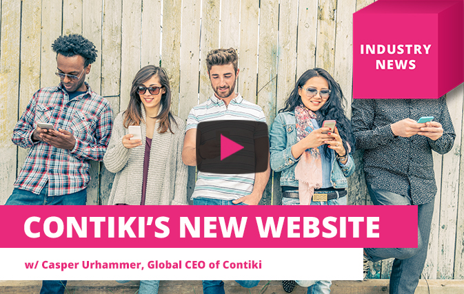 Contiki is building a new website – Travel Industry News Video