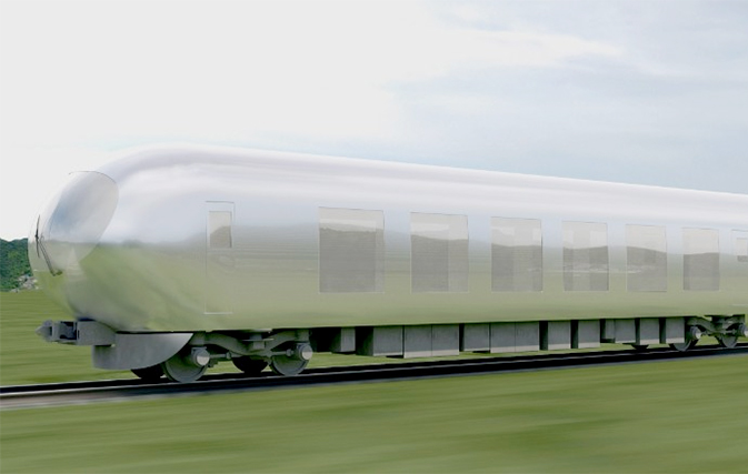 Japan to debut an “invisible” train in 2018