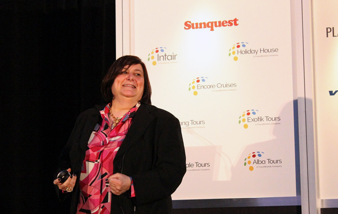 Lots for TravelBrands to celebrate: new look, Access to the World site, Sunquest IQ
