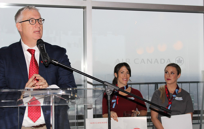 Duncan Bureau, Air Canada’s Vice President of Global Sales