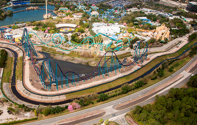 SeaWorld’s hypercoaster: 200 feet high, 117 km/h