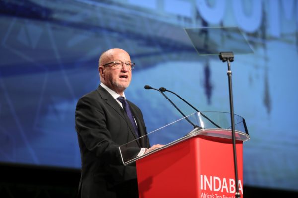 South African Tourism Minster welcomes guests to INDABA