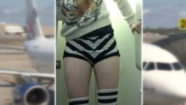 JetBlue denies female passenger for wearing short shorts