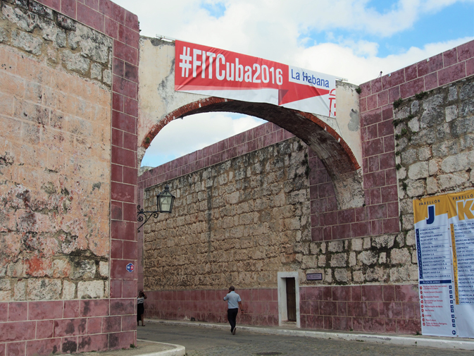 FITCuba 2016 took place at La Cabaña Historical Park, World Heritage Site