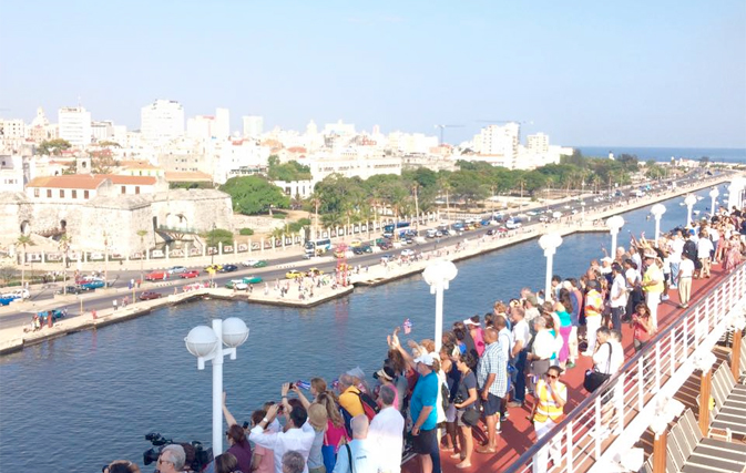 1st cruise from a US port in decades leaves Miami for Cuba