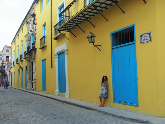 some of the restored building in old Havana