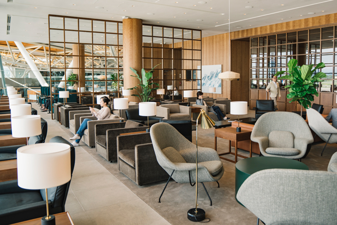 Cathay Pacific Vancouver lounge  