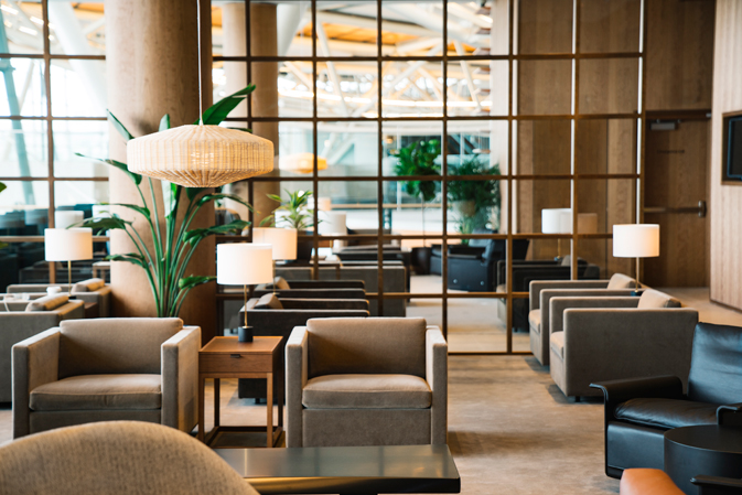 Cathay Pacific Vancouver lounge  