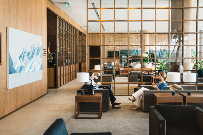 Cathay Pacific Vancouver lounge  