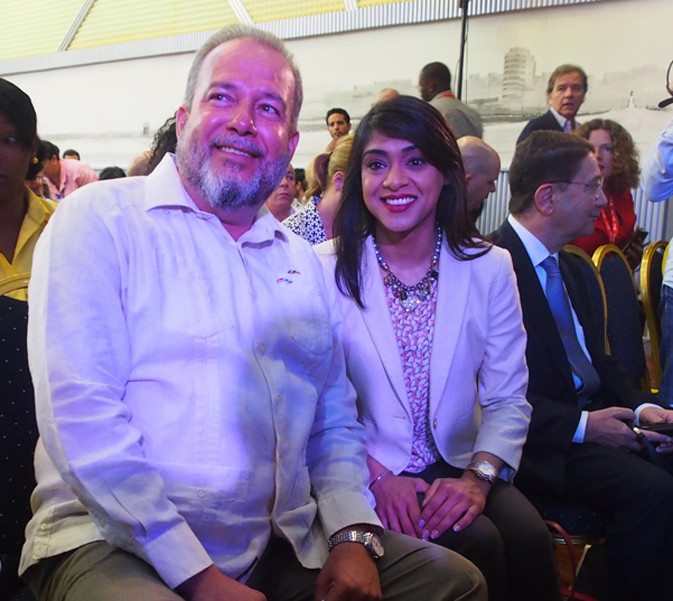 Manuel Marrero Cruz, Minister of Tourism of Cuba, Ms. Bardish Chagger, Minister of Tourism of Canada and Taleb Rifai, Secretary General of WTO