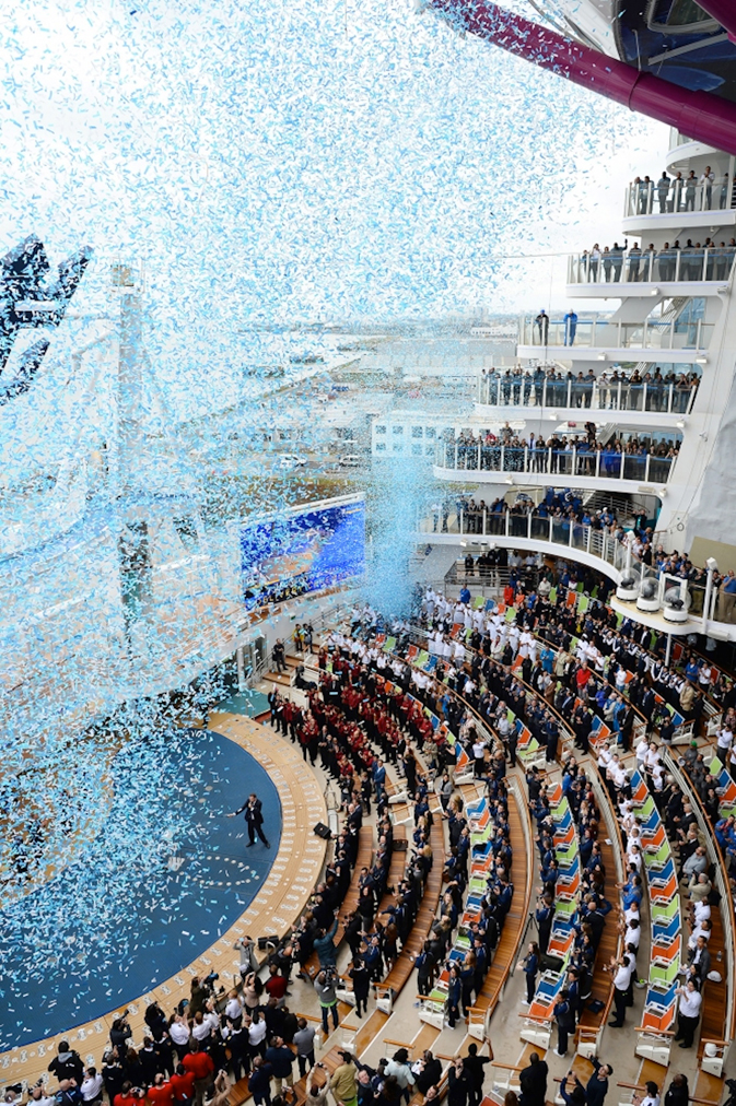 Harmony of the Seas Delivery Ceremony 