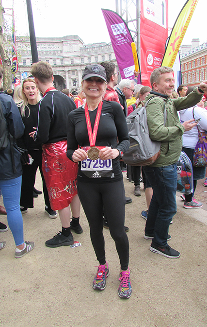 London Marathon 2016; Same Distance, New Journey