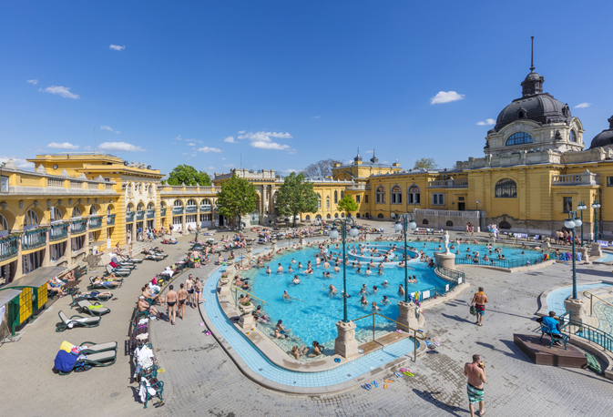 Szechenyi Bath in Budapest