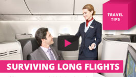 Surviving a long flight, by Duncan Bureau – Travel Tips