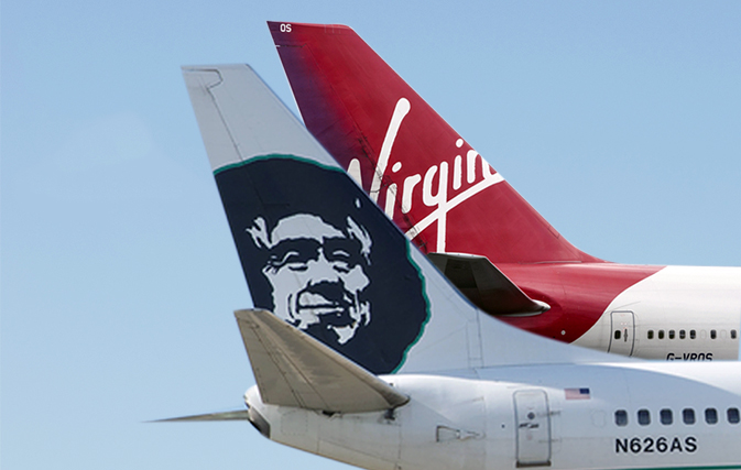 Alaska Airlines says might keep Virgin America brand