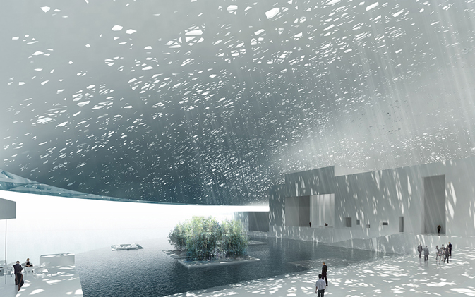 It’s not a mirage: Abu Dhabi’s new Louvre Museum “floats” on water