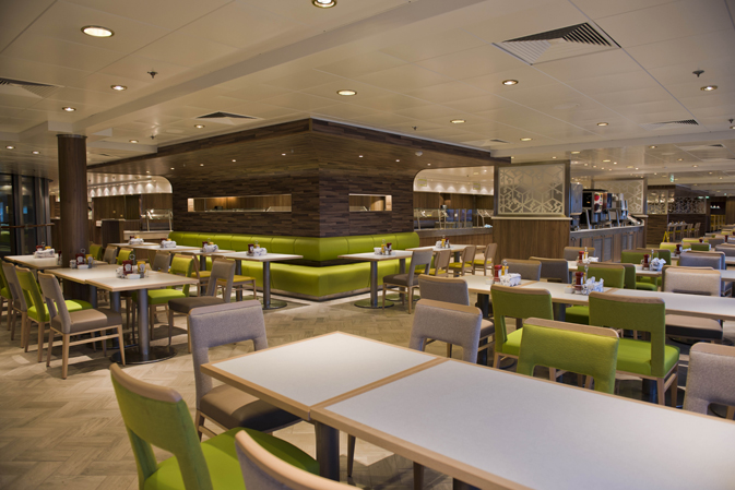 Norwegian Dawn Garden Cafe