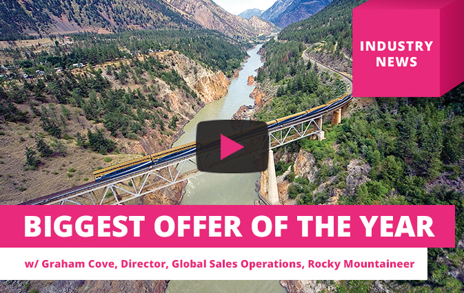 Rocky Mountaineer’s biggest offer of the year – Travel Industry News