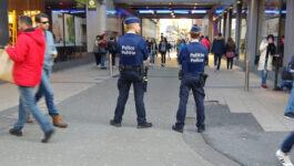 Man with fake suicide belt sparks alert at Belgian mall